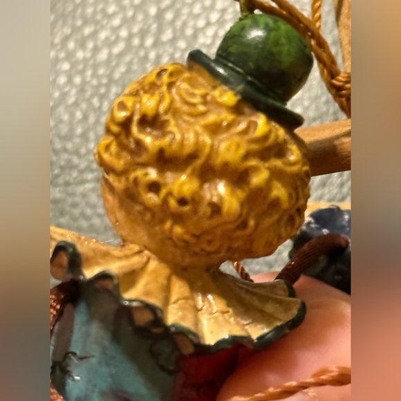 Marionette Jester Clown Christmas Ornament Puppet Figure Holiday Vintage Decor - Picture 7 of 14